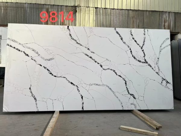 Calacatta quartz stone slabs，quartz countertops slabs, Guangdong quality quartz slabs